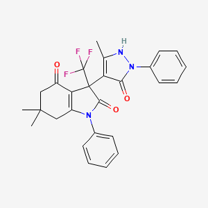 molecular formula C27H24F3N3O3 B4148245 ELOVL6-IN-3 