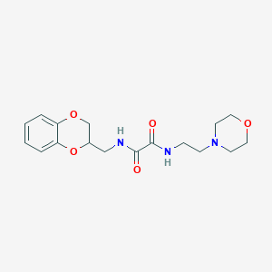 N-[(2,3-DIHYDRO-1,4-BENZODIOXIN-2-YL)METHYL]-N'-[2-(MORPHOLIN-4-YL)ETHYL]ETHANEDIAMIDE