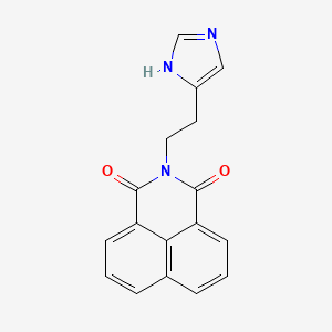 2-[2-(1H-imidazol-5-yl)ethyl]benzo[de]isoquinoline-1,3-dione