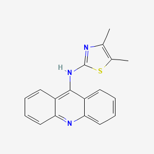 N-(4,5-dimethyl-1,3-thiazol-2-yl)acridin-9-amine