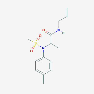 N~1~-allyl-N~2~-(4-methylphenyl)-N~2~-(methylsulfonyl)alaninamide