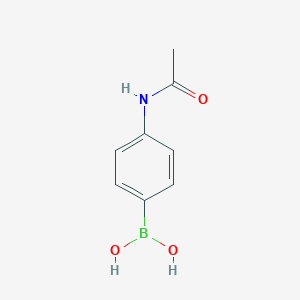 molecular formula C8H10BNO3 B041511 4-乙酰氨基苯硼酸 CAS No. 101251-09-6