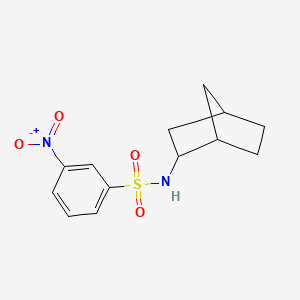 N-bicyclo[2.2.1]hept-2-yl-3-nitrobenzenesulfonamide