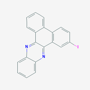 molecular formula C20H11IN2 B415121 2-Iodo-dibenzo[a,c]phenazine 