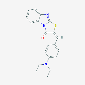 molecular formula C20H19N3OS B415166 2-(4-Diethylamino-benzylidene)-benzo[4,5]imidazo[2,1-b]thiazol-3-one 