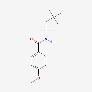 4-methoxy-N-(2,4,4-trimethylpentan-2-yl)benzamide