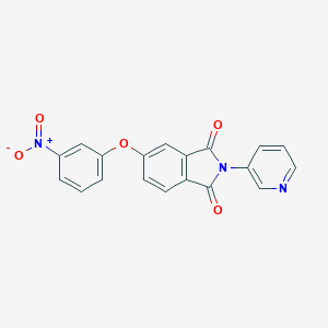 5-(3-Nitro-phenoxy)-2-pyridin-3-yl-isoindole-1,3-dione