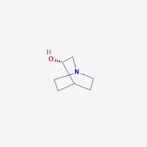 molecular formula C7H13NO B041529 (S)-(+)-3-奎尼克利醇 CAS No. 34583-34-1