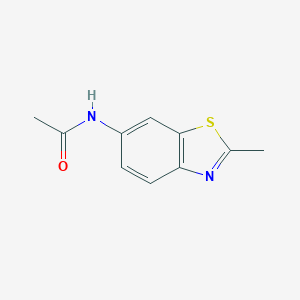 molecular formula C10H10N2OS B415309 N-(2-Methyl-1,3-benzothiazol-6-yl)acetamide CAS No. 68867-19-6