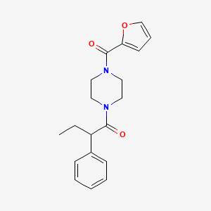 1-[4-(Furan-2-ylcarbonyl)piperazin-1-yl]-2-phenylbutan-1-one