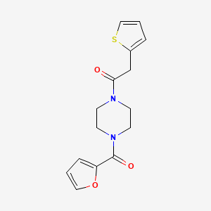 1-(2-furoyl)-4-(2-thienylacetyl)piperazine