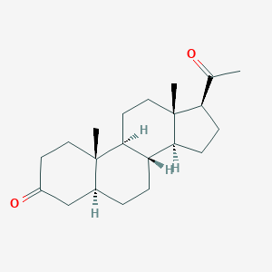 molecular formula C21H32O2 B041534 5α-孕烷-3,20-二酮 CAS No. 566-65-4