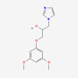 1-(3,5-dimethoxyphenoxy)-3-(1H-imidazol-1-yl)-2-propanol