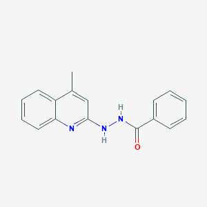 N'-(4-methyl-2-quinolinyl)benzohydrazide