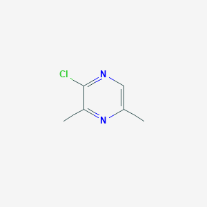 molecular formula C6H7ClN2 B041539 2-氯-3,5-二甲基吡嗪 CAS No. 38557-72-1