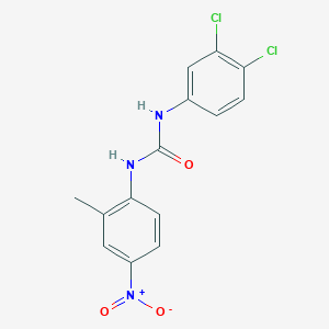 1-(3,4-Dichlorophenyl)-3-(2-methyl-4-nitrophenyl)urea