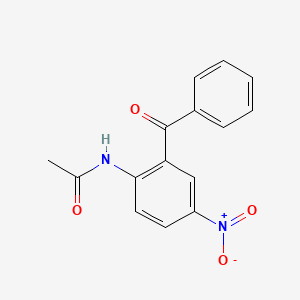 N-(2-benzoyl-4-nitrophenyl)acetamide