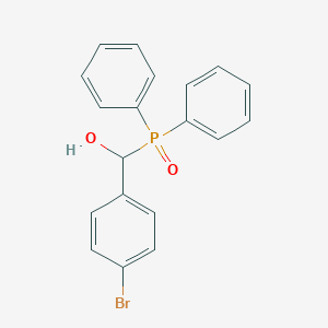 molecular formula C19H16BrO2P B415491 (4-Bromophenyl)(diphenylphosphoryl)methanol 