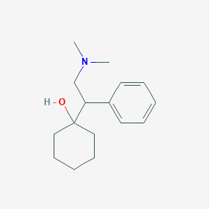 molecular formula C16H25NO B041550 1-[2-(Dimethylamino)-1-phenylethyl]cyclohexanol CAS No. 93413-86-6