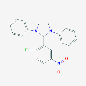 2-(2-Chloro-5-nitrophenyl)-1,3-diphenylimidazolidine