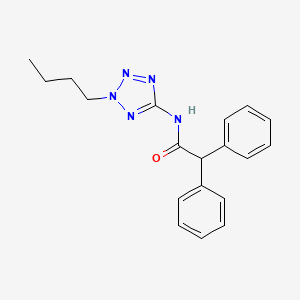 N-(2-butyl-2H-tetrazol-5-yl)-2,2-diphenylacetamide