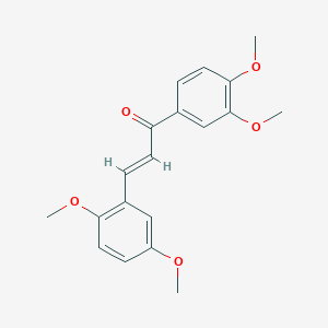 3-(2,5-Dimethoxyphenyl)-1-(3,4-dimethoxyphenyl)-2-propen-1-one