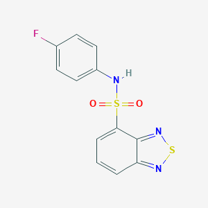 N-(4-fluorophenyl)-2,1,3-benzothiadiazole-4-sulfonamide