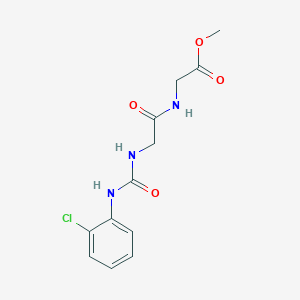 methyl N-{[(2-chlorophenyl)amino]carbonyl}glycylglycinate