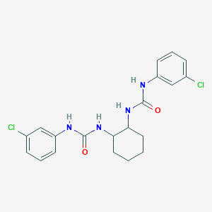 N',N'''-1,2-cyclohexanediylbis[N-(3-chlorophenyl)urea]