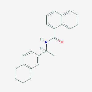 N-[1-(5,6,7,8-tetrahydro-2-naphthalenyl)ethyl]-1-naphthamide