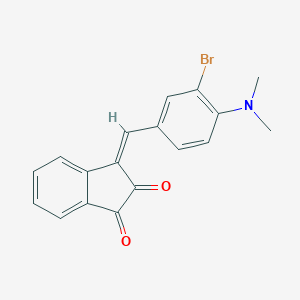 3-[3-bromo-4-(dimethylamino)benzylidene]-1H-indene-1,2(3H)-dione