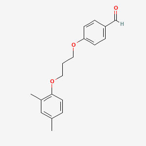 4-[3-(2,4-dimethylphenoxy)propoxy]benzaldehyde