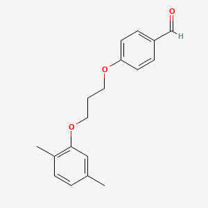 4-[3-(2,5-dimethylphenoxy)propoxy]benzaldehyde