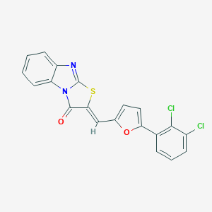 2-{[5-(2,3-dichlorophenyl)-2-furyl]methylene}[1,3]thiazolo[3,2-a]benzimidazol-3(2H)-one