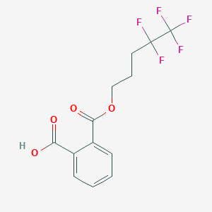 2-{[(4,4,5,5,5-Pentafluoropentyl)oxy]carbonyl}benzoic acid