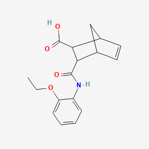 3-{[(2-ethoxyphenyl)amino]carbonyl}bicyclo[2.2.1]hept-5-ene-2-carboxylic acid