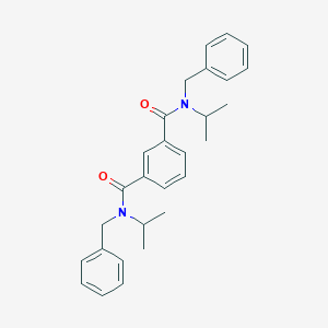molecular formula C28H32N2O2 B415991 N,N'-Dibenzyl-N,N'-diisopropyl-isophthalamide 