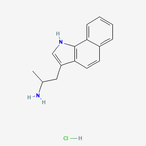 [2-(1H-benzo[g]indol-3-yl)-1-methylethyl]amine hydrochloride