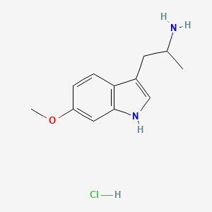 [2-(6-methoxy-1H-indol-3-yl)-1-methylethyl]amine hydrochloride