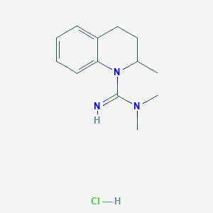 N,N,2-trimethyl-3,4-dihydro-1(2H)-quinolinecarboximidamide hydrochloride