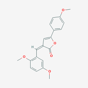 molecular formula C20H18O5 B416143 3-(2,5-Dimethoxy-benzylidene)-5-(4-methoxy-phenyl)-3H-furan-2-one 
