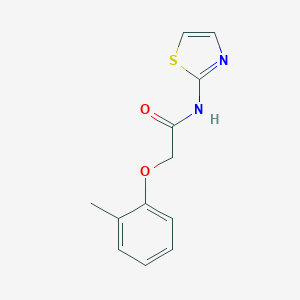 molecular formula C12H12N2O2S B416178 2-(2-methylphenoxy)-N-(1,3-thiazol-2-yl)acetamide CAS No. 302559-72-4