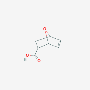 molecular formula C7H8O3 B041619 7-氧杂-双环[2.2.1]庚-5-烯-2-羧酸 CAS No. 24363-23-3