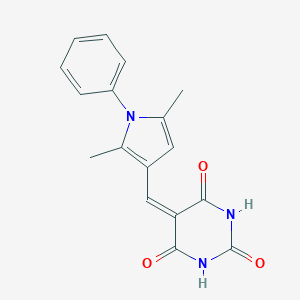 5-(2,5-Dimethyl-1-phenyl-1H-pyrrol-3-ylmethylene)-pyrimidine-2,4,6-trione