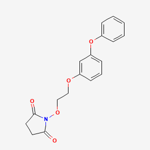 1-[2-(3-phenoxyphenoxy)ethoxy]-2,5-pyrrolidinedione