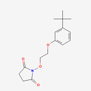 1-[2-(3-tert-butylphenoxy)ethoxy]-2,5-pyrrolidinedione