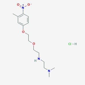 N,N-dimethyl-N'-{2-[2-(3-methyl-4-nitrophenoxy)ethoxy]ethyl}-1,2-ethanediamine hydrochloride