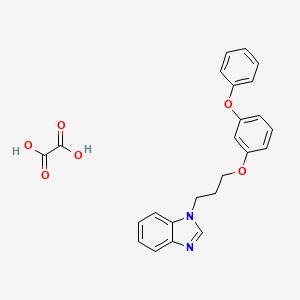 1-[3-(3-phenoxyphenoxy)propyl]-1H-benzimidazole oxalate