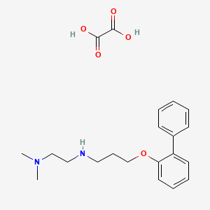 N'-[3-(2-biphenylyloxy)propyl]-N,N-dimethyl-1,2-ethanediamine oxalate