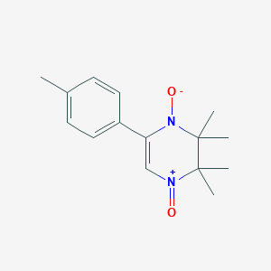 2,2,3,3-tetramethyl-5-(4-methylphenyl)-2,3-dihydropyrazine 1,4-dioxide